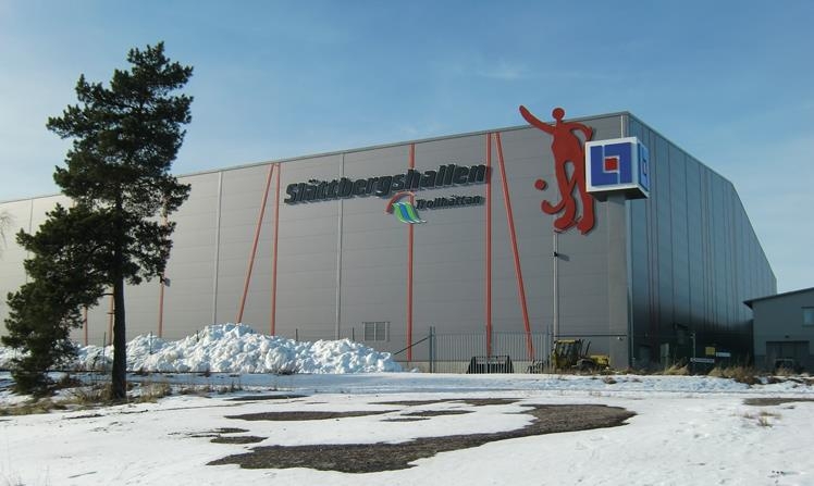 Indoor arena van Gripen BK in Trollhättan